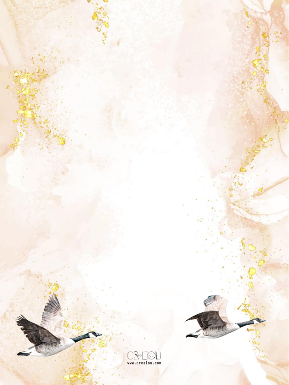 Illustrated Nature Stationery – Horse, Geese & Willow